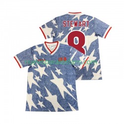 Camiseta de Fútbol Estados Unidos STEWART 8 Retro Hombre Exterior 1994 Manga Corta