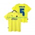 Camiseta de Fútbol Villarreal CF FORLAN 5 2005 Retro Hombre Casa 2006 Manga Corta