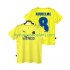 Camiseta de Fútbol Villarreal CF RIQUELME 8 2005 Retro Hombre Casa 2006 Manga Corta