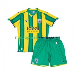 Camiseta de Fútbol West Bromwich Albion Niño Exterior 2025-2026 Manga Corta