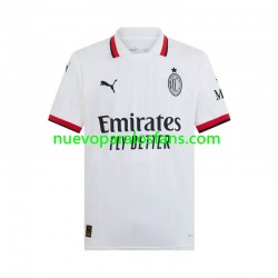 Camiseta de Fútbol AC Milan Hombre Exterior 2024-2025 Manga Corta