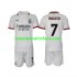 Camiseta de Fútbol AC Milan Morata 7 Niño Exterior 2024-2025 Manga Corta
