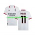 Camiseta de Fútbol AC Milan PULISIC 11 Hombre Exterior 2024-2025 Manga Corta