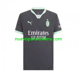 Camiseta de Fútbol AC Milan Hombre Tercera 2024-2025 Manga Corta
