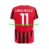 Camiseta de Fútbol AC Milan Ibrahimović 11 Hombre Casa 2024-2025 Manga Corta