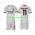 Camiseta de Fútbol AC Milan Ibrahimović 11 Niño Exterior 2024-2025 Manga Corta