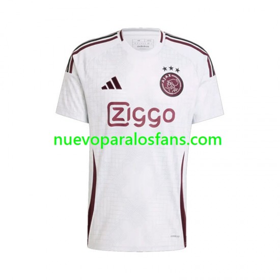 Camiseta de Fútbol AFC Ajax Hombre Tercera 2024-2025 Manga Corta