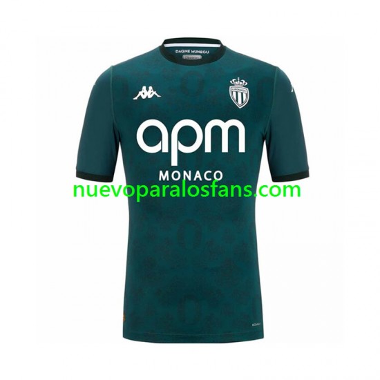 Camiseta de Fútbol AS Monaco Hombre Exterior 2024-2025 Manga Corta