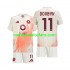 Camiseta de Fútbol AS Roma Artem Dovbyk 11 Niño Exterior 2024-2025 Manga Corta