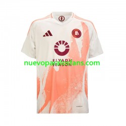 Camiseta de Fútbol AS Roma Hombre Exterior 2024-2025 Manga Corta