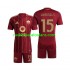 Camiseta de Fútbol AS Roma Mats Hummels 15 Niño Casa 2024-2025 Manga Corta