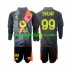 Camiseta de Fútbol AS Roma Mile Svilar 99 Portero Niño Casa 2024-2025 Manga Larga