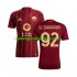 Camiseta de Fútbol AS Roma Stephan El Shaarawy 92 Hombre Casa 2024-2025 Manga Corta