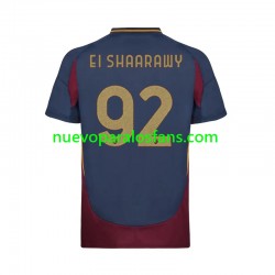 Camiseta de Fútbol AS Roma Stephan El Shaarawy 92 Hombre Tercera 2024-2025 Manga Corta
