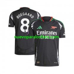 Camiseta de Fútbol Arsenal Martin Odegaard 8 Hombre Exterior 2024-2025 Manga Corta