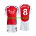 Camiseta de Fútbol Arsenal Odegaard 8 Niño Casa 2024-2025 Manga Corta