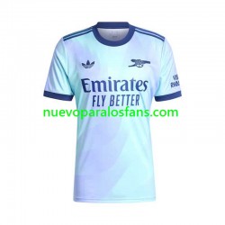 Camiseta de Fútbol Arsenal Hombre Tercera 2024-2025 Manga Corta