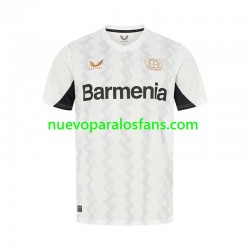 Camiseta de Fútbol Bayer 04 Leverkusen Hombre Exterior 2024-2025 Manga Corta