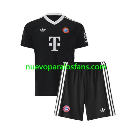 Camiseta de Fútbol Bayern de Múnich Portero Niño Tercera 2024-2025 Manga Corta