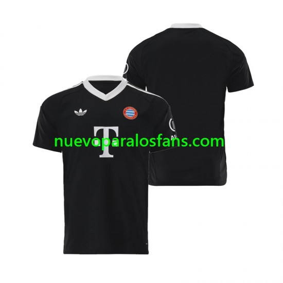 Camiseta de Fútbol Bayern de Múnich Portero Hombre Tercera 2024-2025 Manga Corta