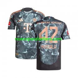 Camiseta de Fútbol Bayern de Múnich Jamal Musiala 42 Hombre Exterior 2024-2025 Manga Corta