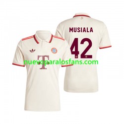 Camiseta de Fútbol Bayern de Múnich Musiala 42 Hombre Tercera 2024-2025 Manga Corta