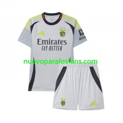 Camiseta de Fútbol Benfica Niño Tercera 2024-2025 Manga Corta