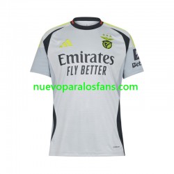Camiseta de Fútbol Benfica Hombre Tercera 2024-2025 Manga Corta