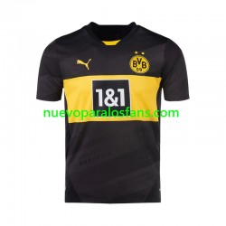 Camiseta de Fútbol Borussia Dortmund Hombre Exterior 2024-2025 Manga Corta