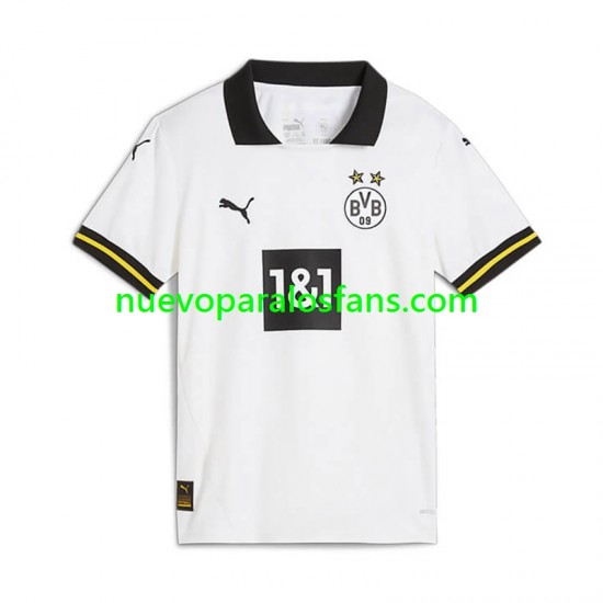 Camiseta de Fútbol Borussia Dortmund Hombre Tercera 2024-2025 Manga Corta