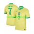 Camiseta de Fútbol Brasil VINI JR 7 Hombre Casa 2024 Manga Corta