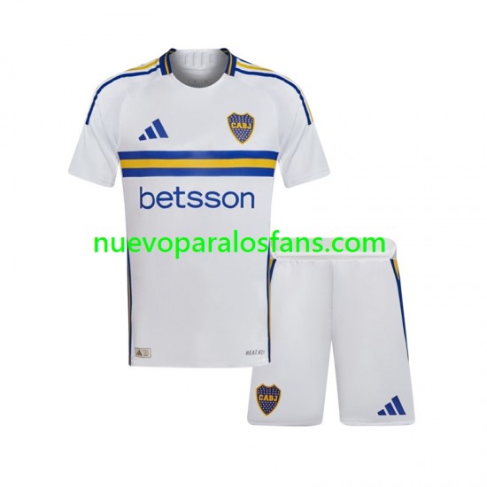 Camiseta de Fútbol CA Boca Juniors Niño Exterior 2024-2025 Manga Corta