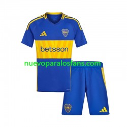Camiseta de Fútbol CA Boca Juniors Niño Casa 2024-2025 Manga Corta