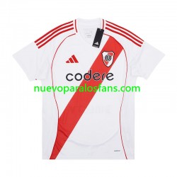 Camiseta de Fútbol CA River Plate Hombre Casa 2024-2025 Manga Corta