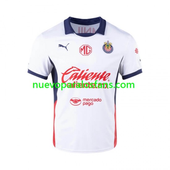 Camiseta de Fútbol CD Guadalajara Hombre Exterior 2024-2025 Manga Corta
