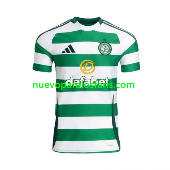 Camiseta de Fútbol Celtic Hombre Casa 2024-2025 Manga Corta