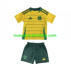 Camiseta de Fútbol Celtic Niño Exterior 2024-2025 Manga Corta