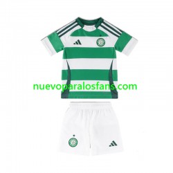 Camiseta de Fútbol Celtic Niño Casa 2024-2025 Manga Corta