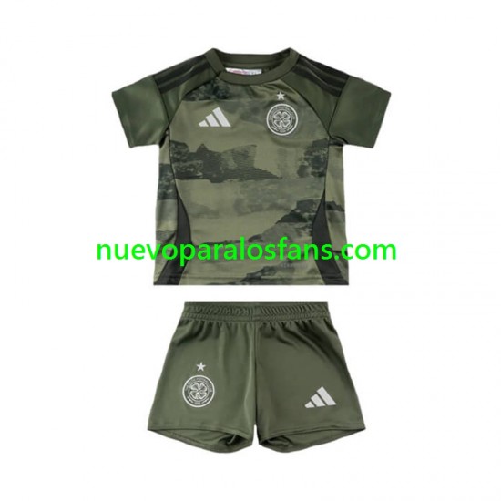 Camiseta de Fútbol Celtic Niño Tercera 2024-2025 Manga Corta