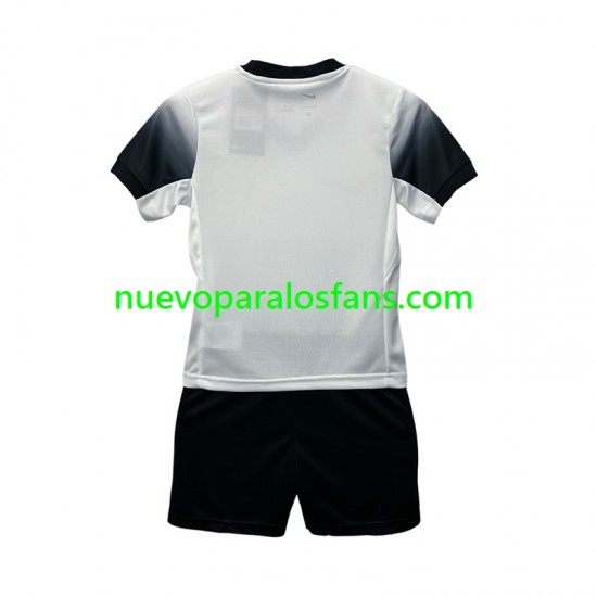 Camiseta de Fútbol Corinthians Niño Casa 2024-2025 Manga Corta