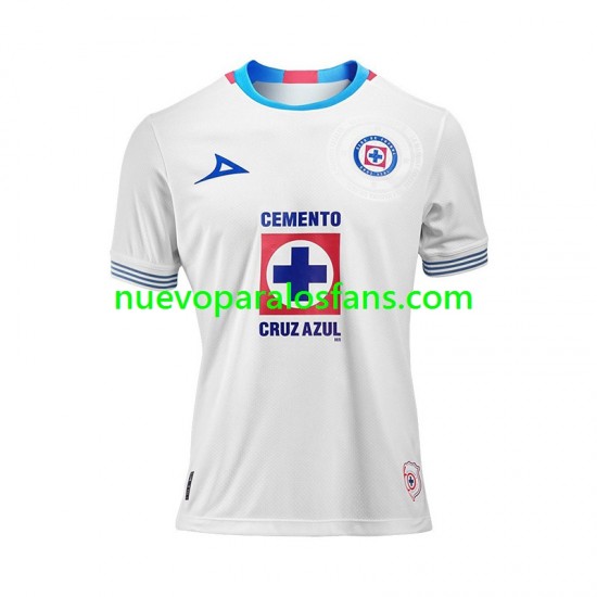 Camiseta de Fútbol Cruz Azul Hombre Exterior 2024-2025 Manga Corta
