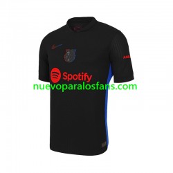 Camiseta de Fútbol FC Barcelona LAMINE YAMAL 19 Hombre Exterior 2024-2025 Manga Corta