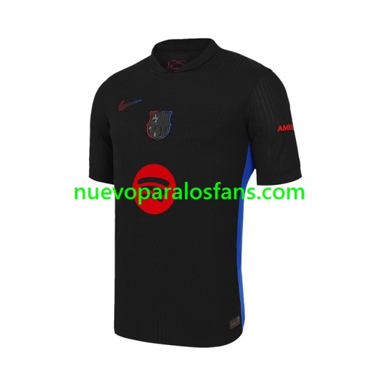 Camiseta de Fútbol FC Barcelona UCL Font Hombre Exterior 2024-2025 Manga Corta