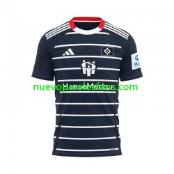 Camiseta de Fútbol Hamburger SV Hombre Exterior 2024-2025 Manga Corta