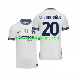 Camiseta de Fútbol Inter Milan Hakan Calhanoglu 20 Hombre Exterior 2024-2025 Manga Corta