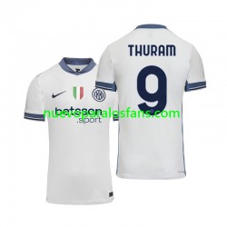 Camiseta de Fútbol Inter Milan Marcus Thuram 9 Hombre Exterior 2024-2025 Manga Corta