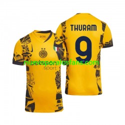 Camiseta de Fútbol Inter Milan Marcus Thuram 9 Hombre Tercera 2024-2025 Manga Corta