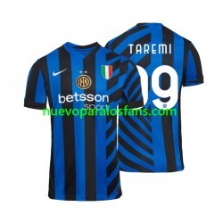 Camiseta de Fútbol Inter Milan Mehdi Taremi 99 Hombre Casa 2024-2025 Manga Corta