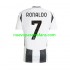Camiseta de Fútbol Juventus Cristiano Ronaldo 7 Hombre Casa 2024-2025 Manga Corta