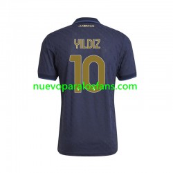 Camiseta de Fútbol Juventus Kenan YIldIz 10 Hombre Tercera 2024-2025 Manga Corta